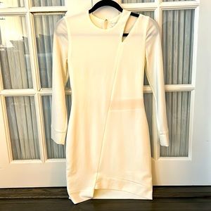 IRO off-white long sleeve dress